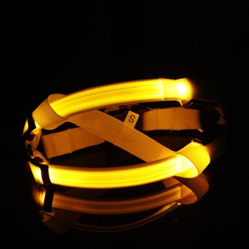 LED Nylon Pet Safety Harness